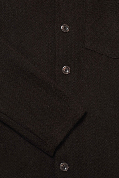 Theydon Overshirt - Chocolate Waffle