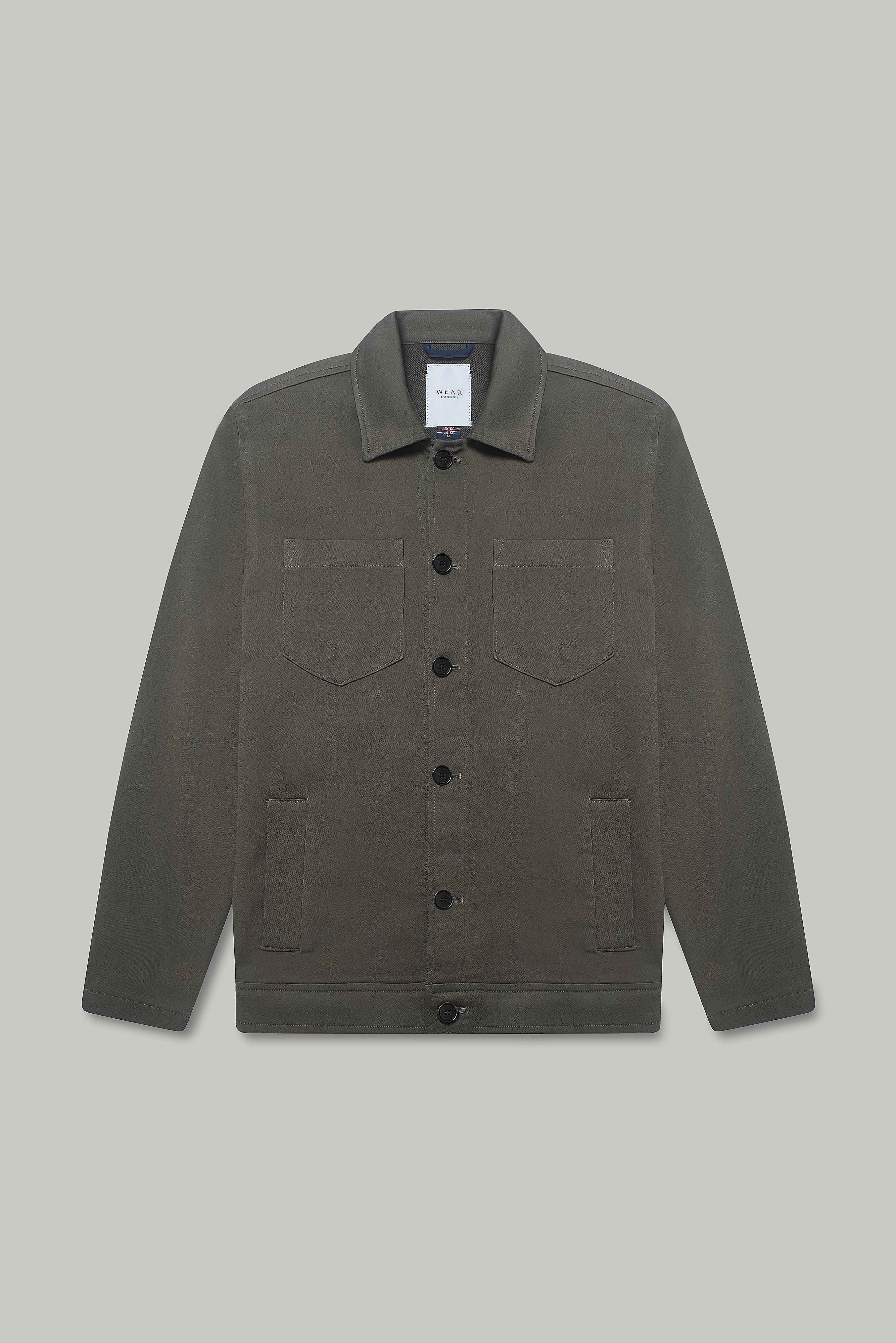 Turner Shacket - Mushroom Superflex