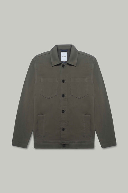 Turner Shacket - Mushroom Superflex