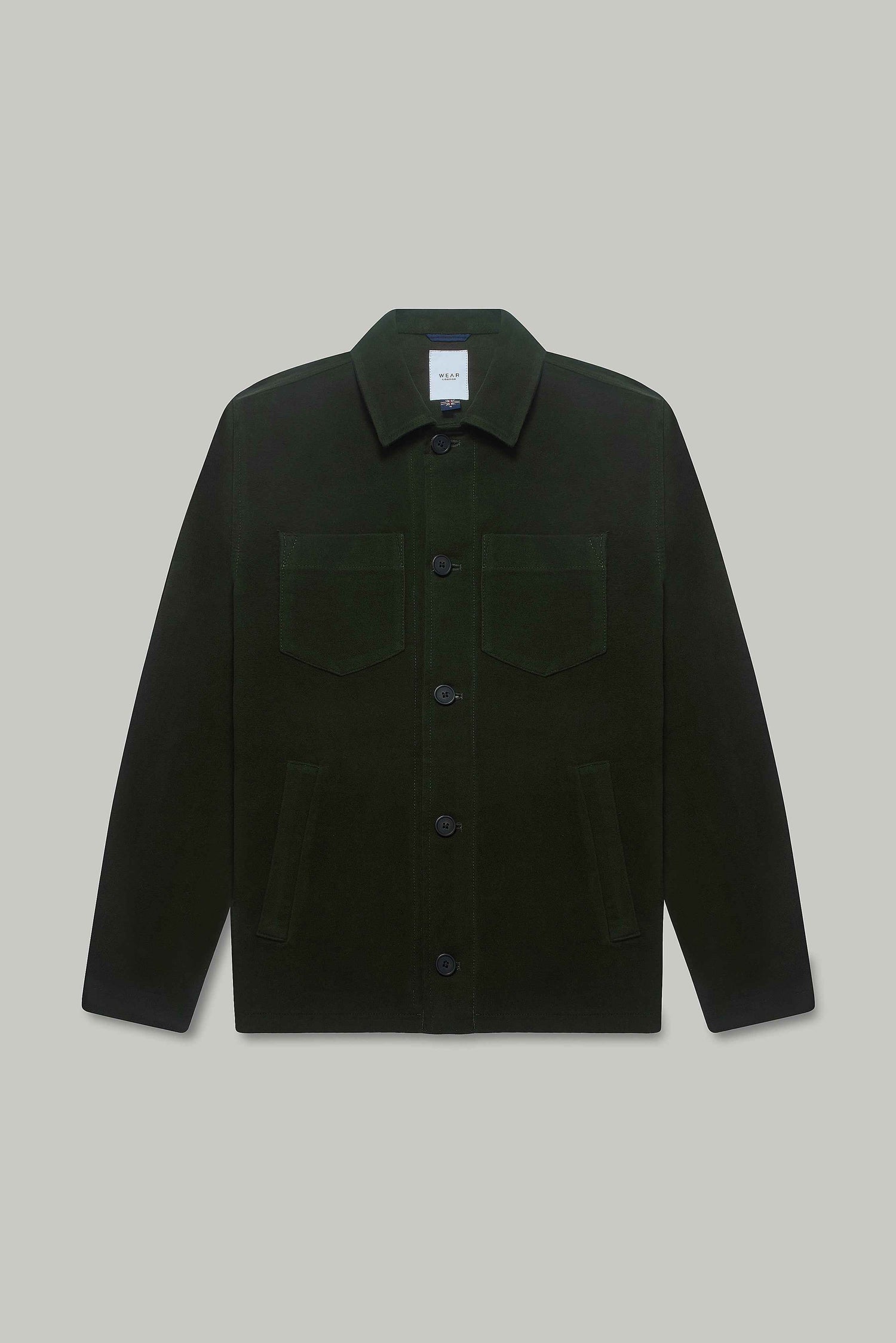 Southend Shacket Unlined - Olive Moleskin