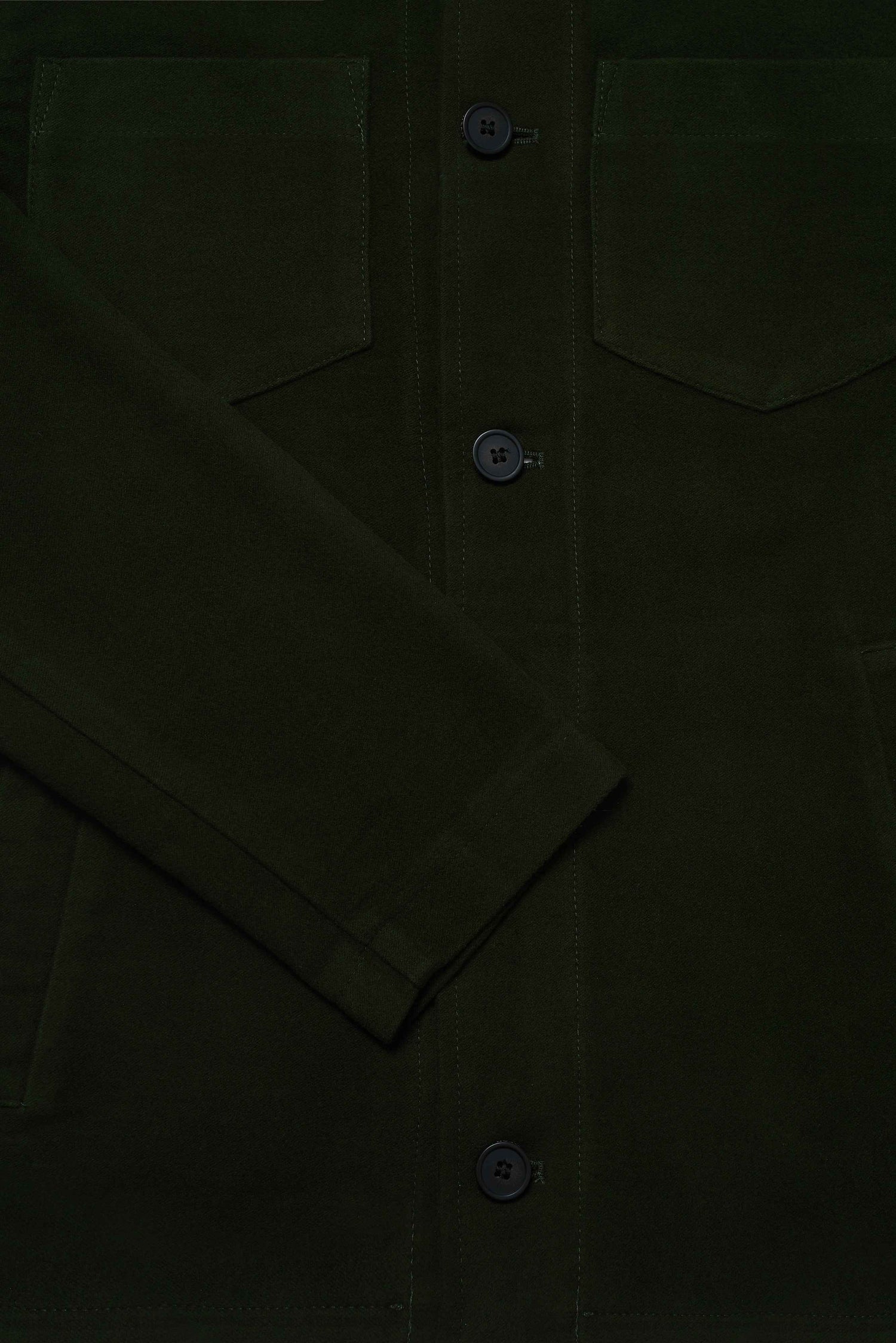 Southend Shacket Unlined - Olive Moleskin