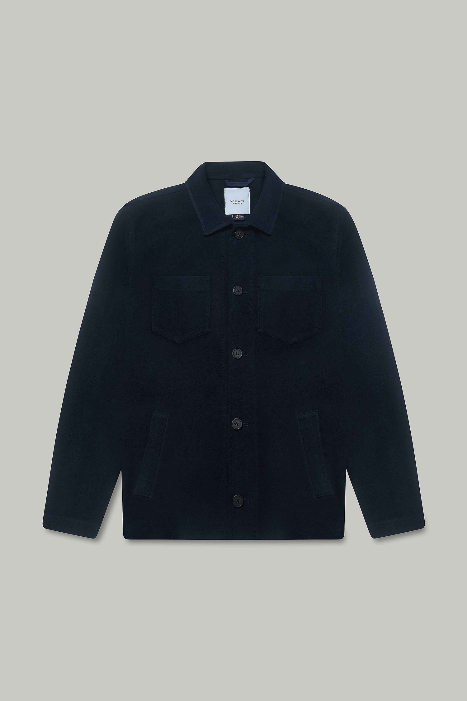 Southend Shacket Unlined - Navy Moleskin