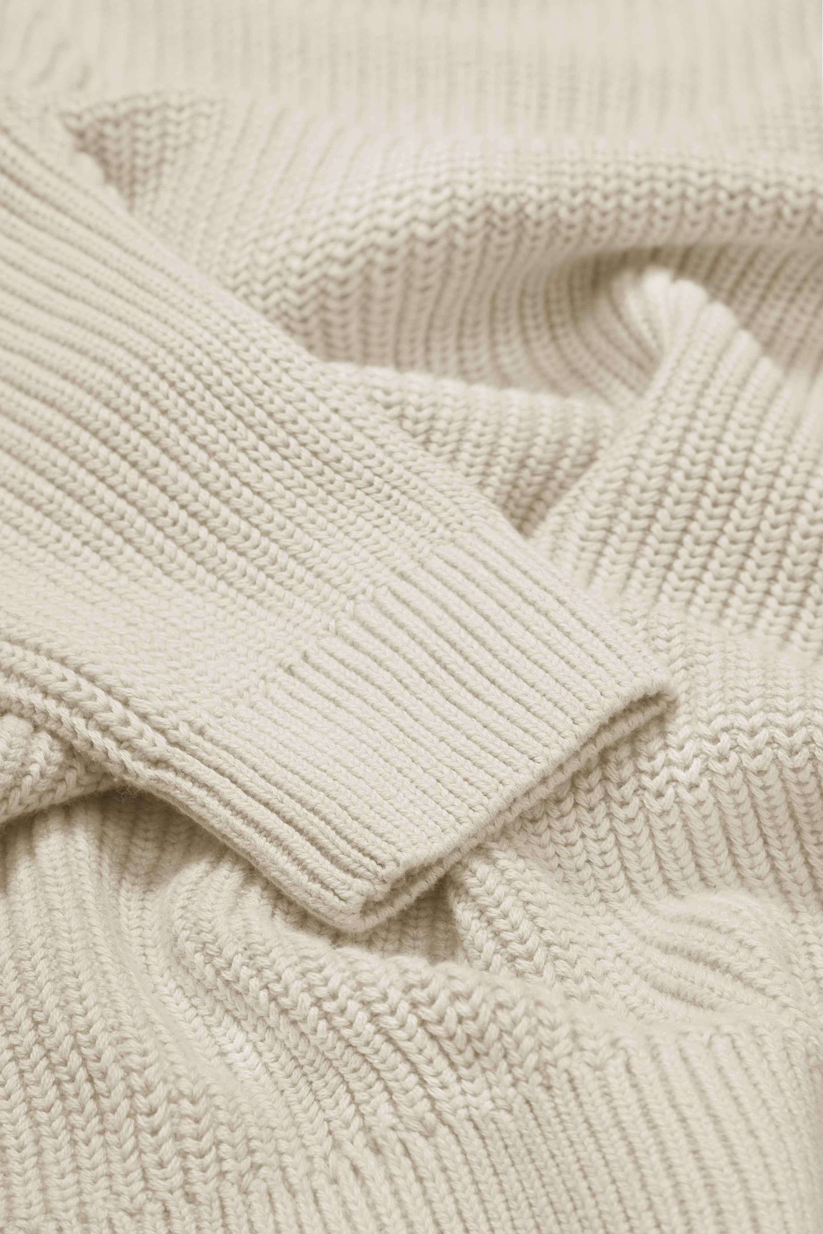 J Hailey Crew Knit - Putty