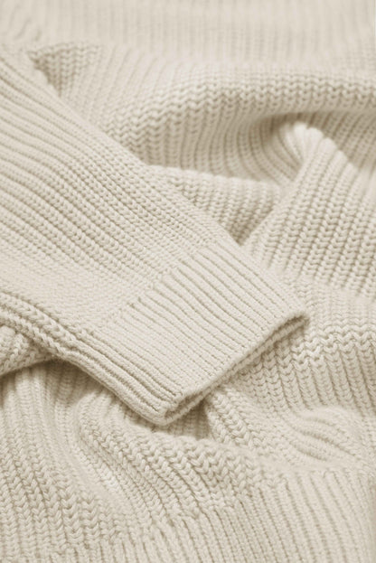 J Hailey Crew Knit - Putty