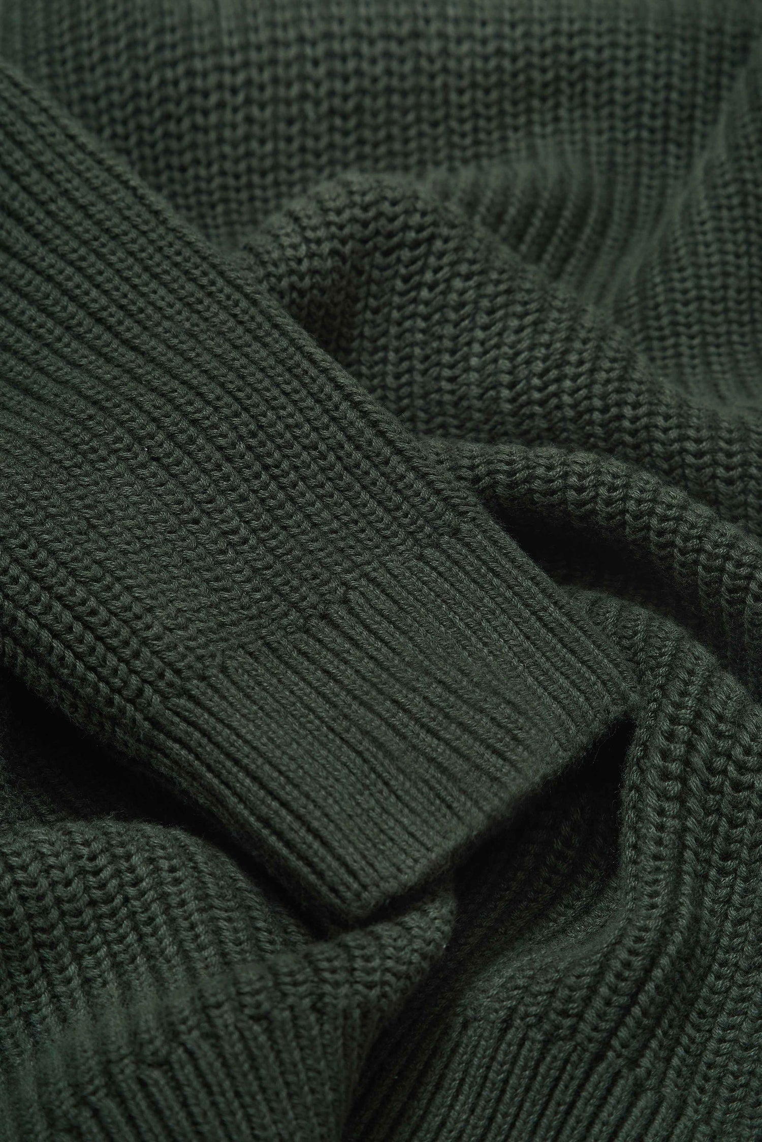 J Hailey Crew Knit - Dark Olive