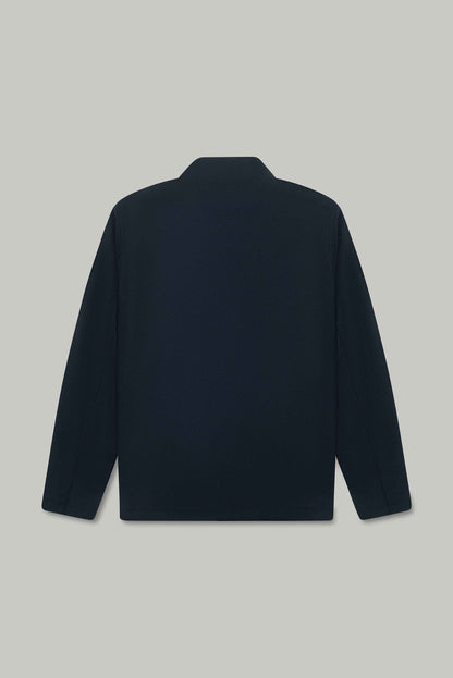 Aldgate Shacket - Navy Wool