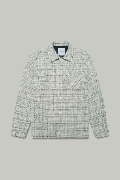 Theydon Frame Overshirt - Ecru / Black
