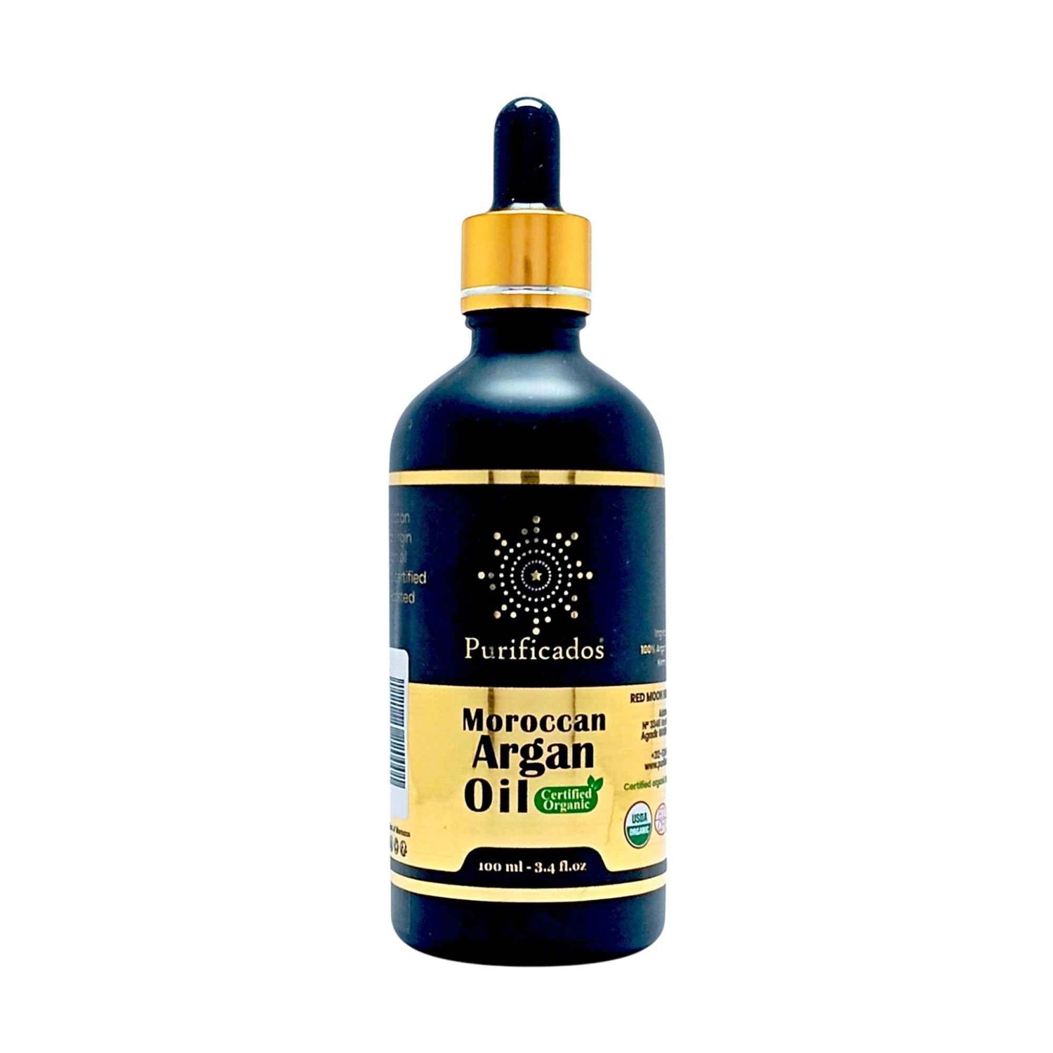 Purificados Moroccan Argan Oil 100ml (Organic &amp; Pure)