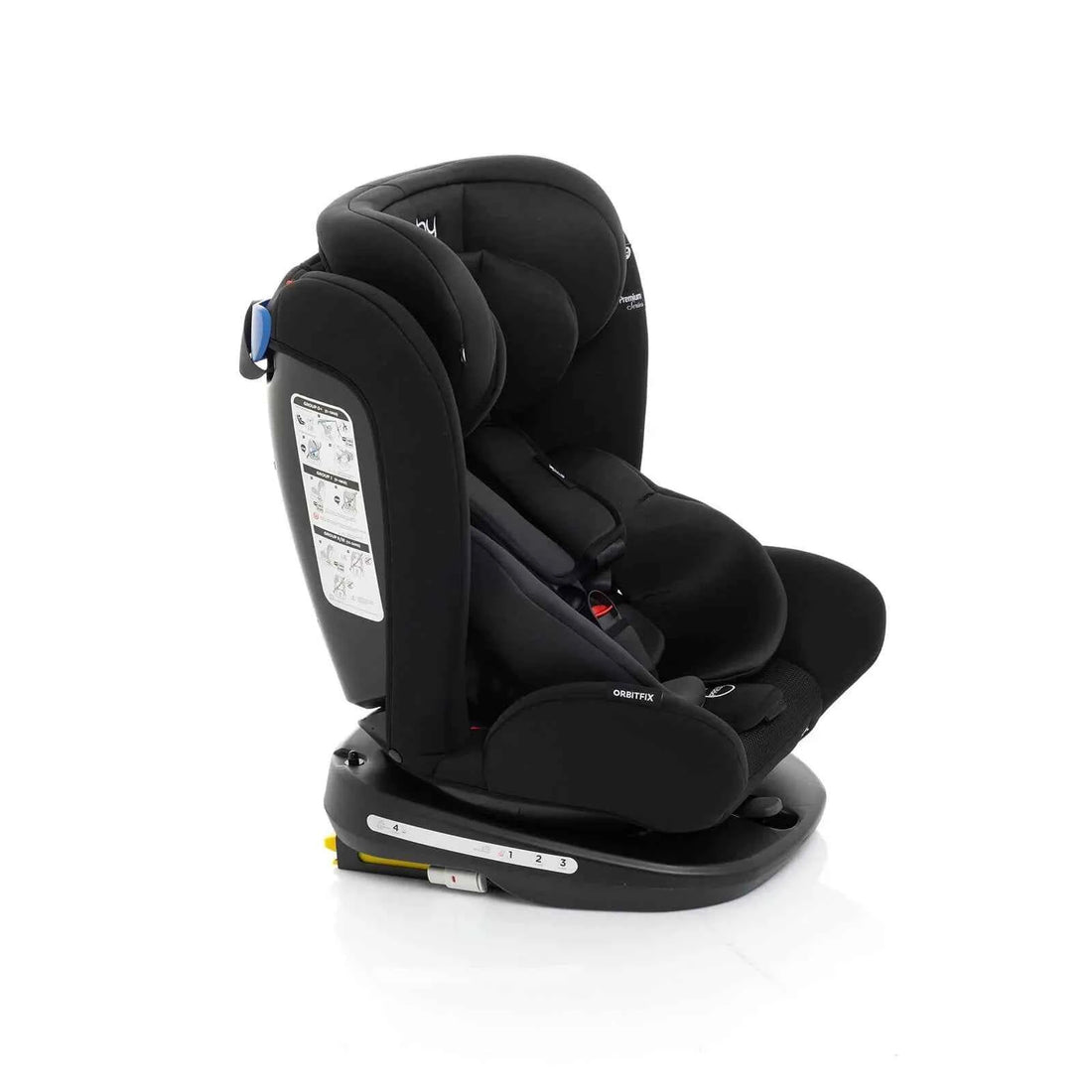 baby plus Orbitfix Group 0+/1/2/3 (Birth to 12 Years) Car Seat - Black