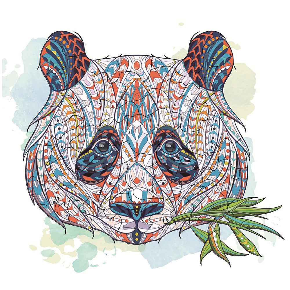 Each Piece Is Animal Shaped Christmas Gift Colorful Elephant Turtle Wooden Jigsaw Puzzles