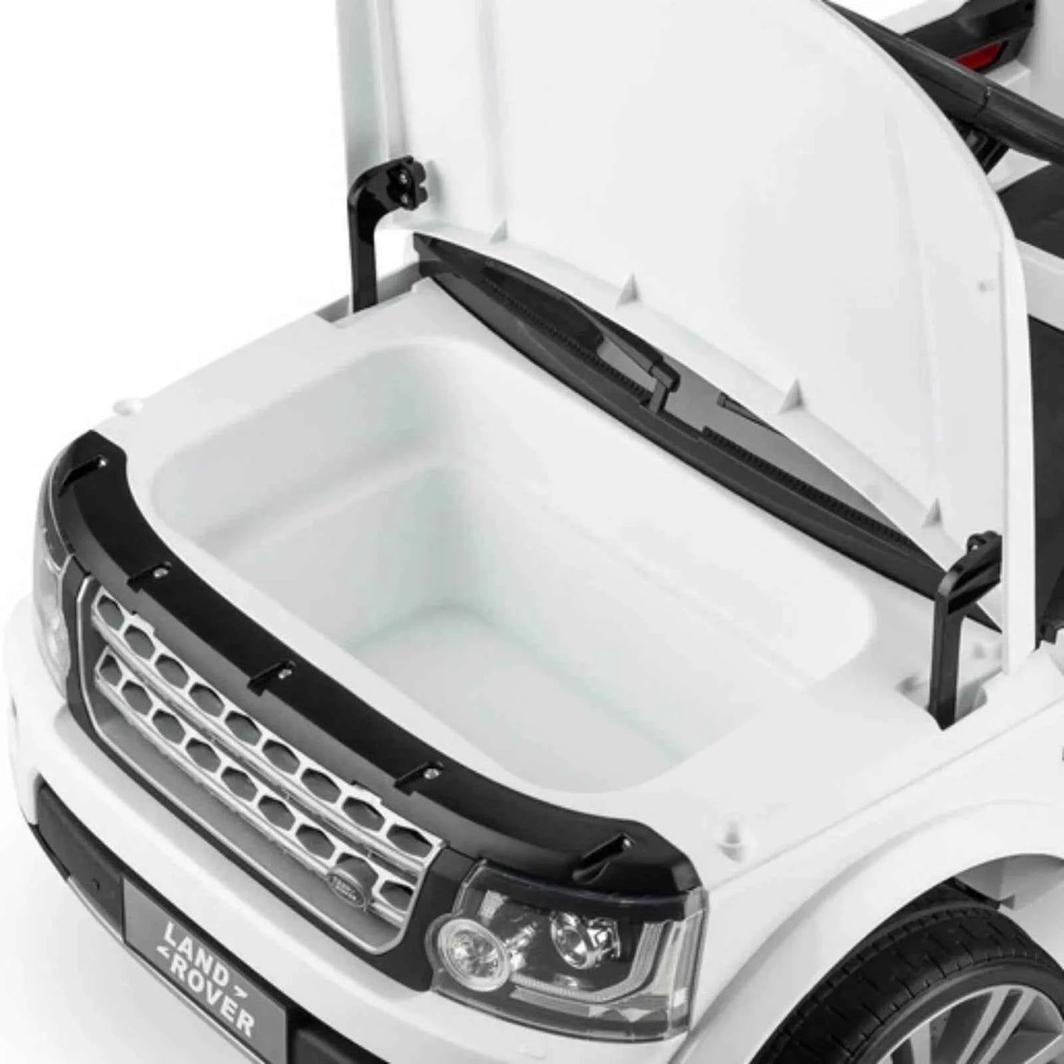 Xootz Landrover Discovery 12V Ride On Lithium - White
