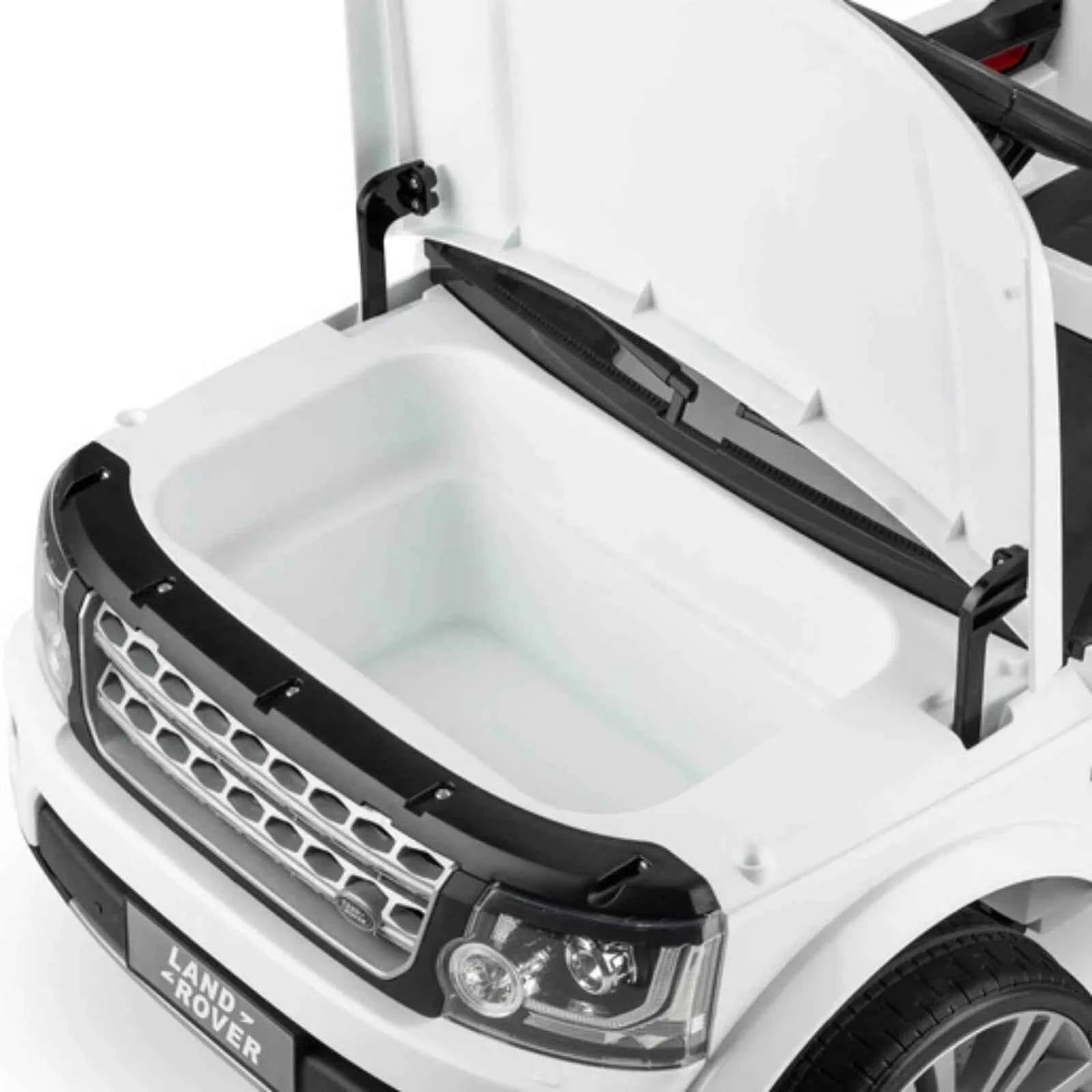 Xootz Landrover Discovery 12V Ride On Lithium - White