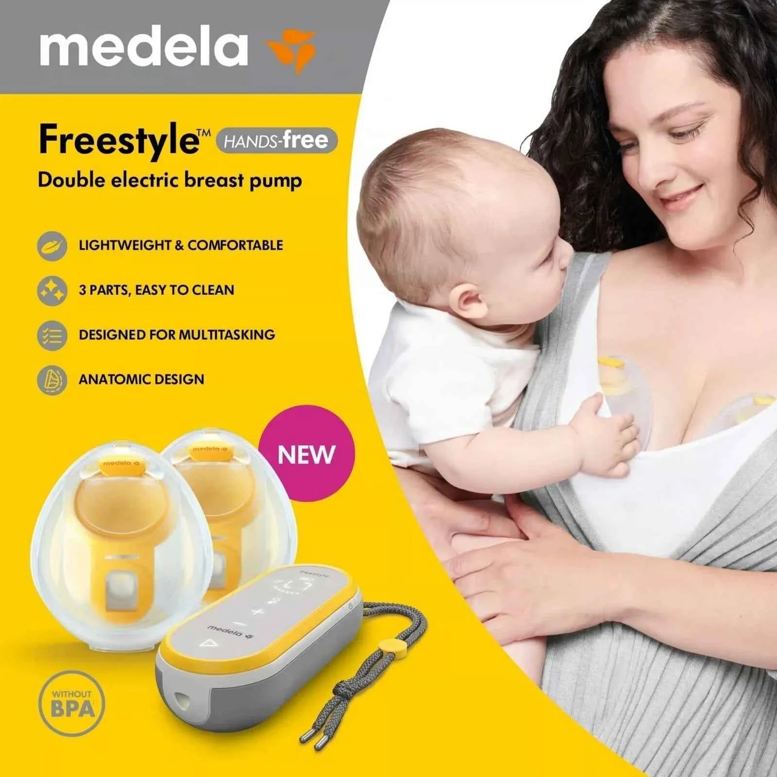 Medela Freestyle Hands-Free Double Electric Breast Pump