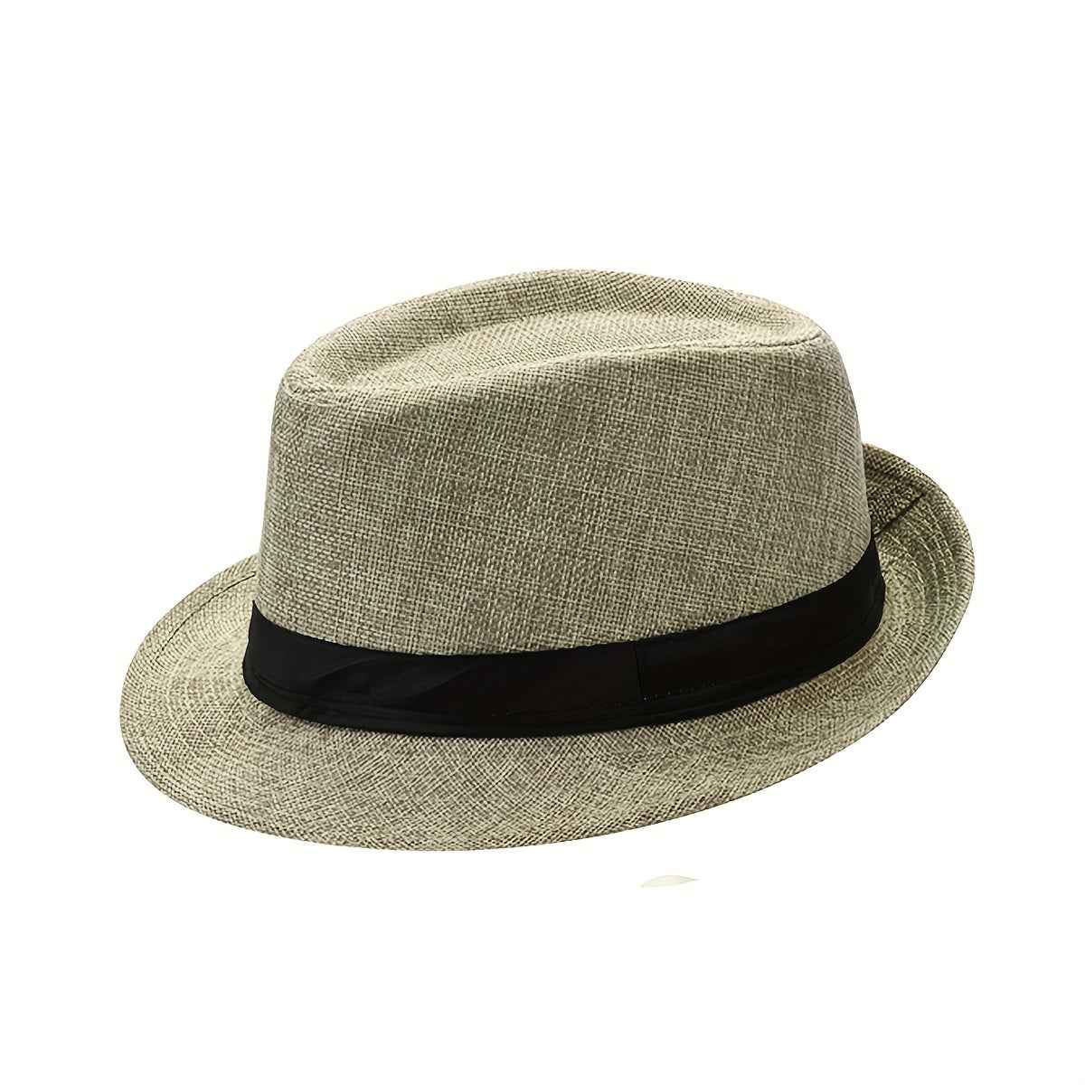 Vintage Trilby Gangster Straw Hats