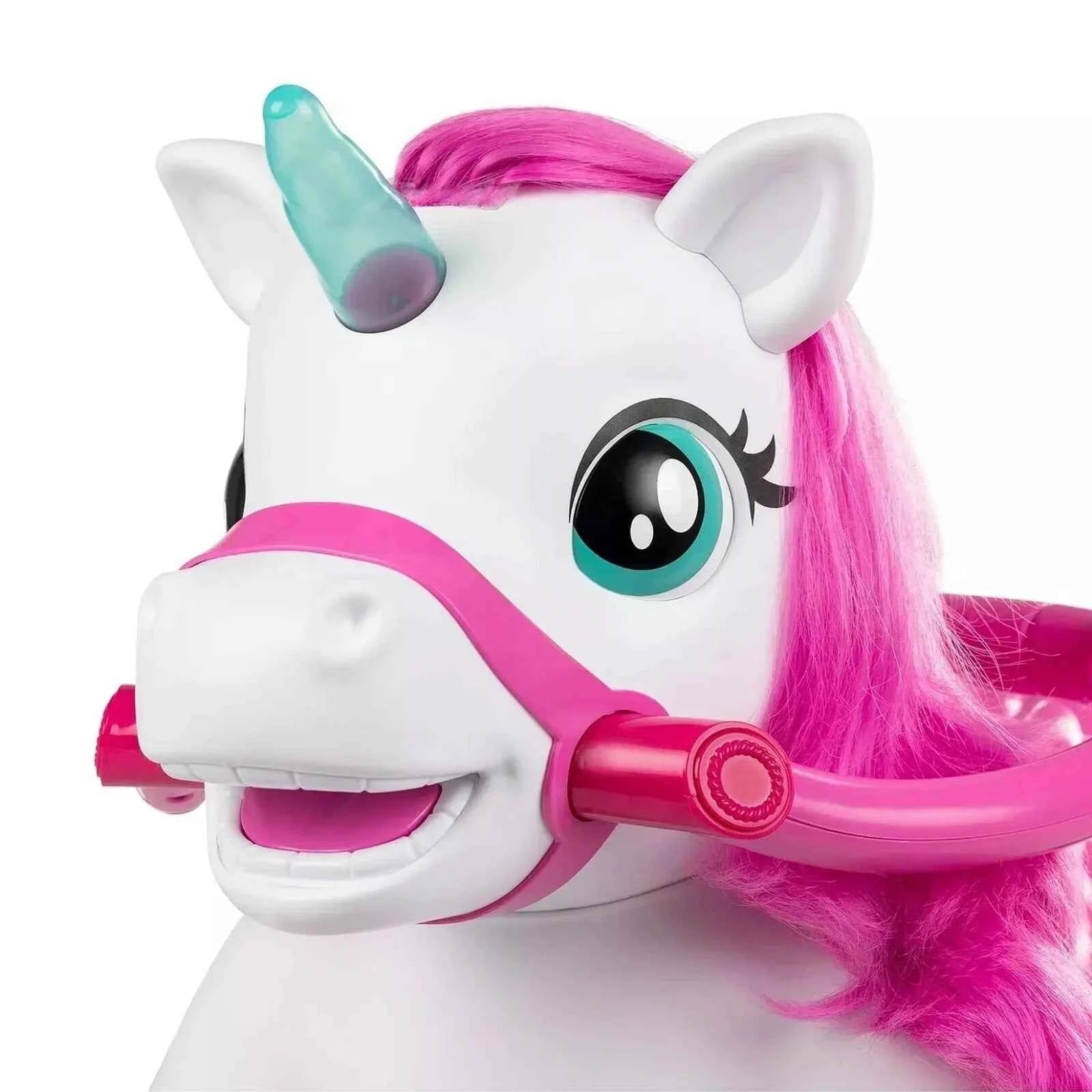 Xootz Magical Unicorn 6V Electric Ride On - White