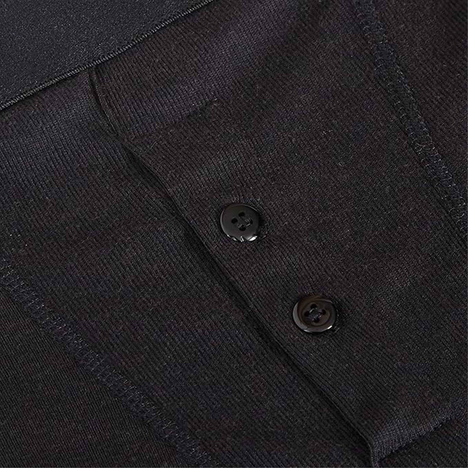 6 Pairs Mens Black Boxer Short Ribbed Boxers Cotton Stretch Boxershorts Underwear MB09 by Sock Stack