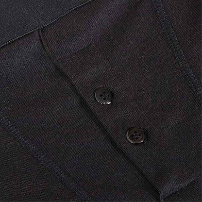 6 Pairs Mens Black Boxer Short Ribbed Boxers Cotton Stretch Boxershorts Underwear MB09 by Sock Stack