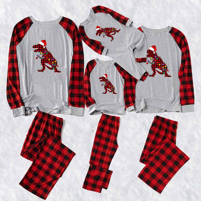 Stewart Plaid Matching Christmas Family Pajamas - Festive Holiday Sleepwear Set