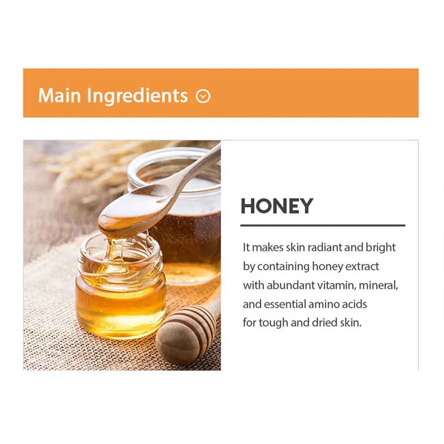 MISSHA Airy Fit Honey Sheet Mask 19g