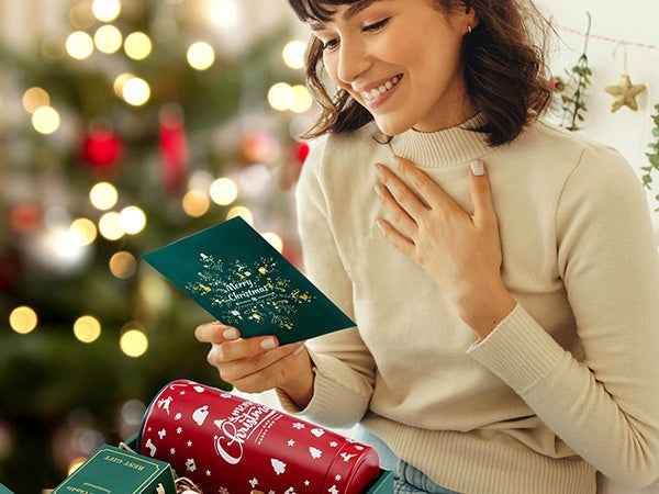 Christmas Gift Box Holiday Gift Cup Aromatherapy Set