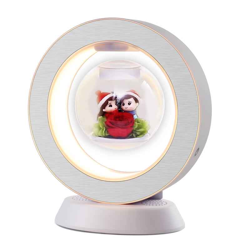 Magnetic Suspension Preserved Fresh Flower Bluetooth Audio Creative Valentine&