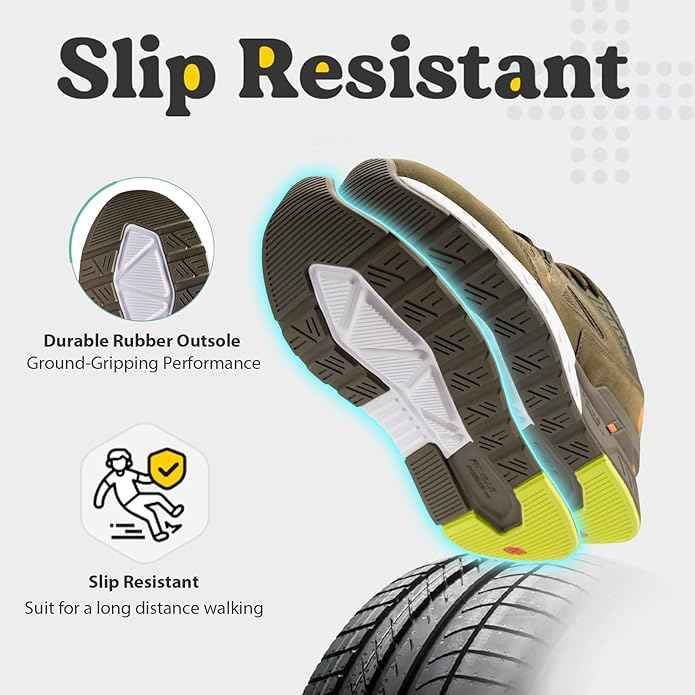 UK 12 FitVille Mens Extra Wide Fit Trainers Running Flat Feet Plantar Fasciitis