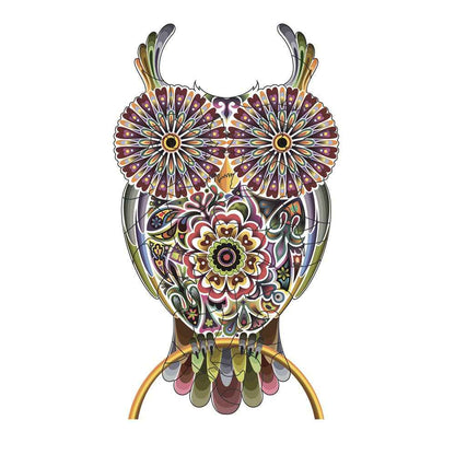 Each Piece Is Animal Shaped Christmas Gift Colorful Elephant Turtle Wooden Jigsaw Puzzles