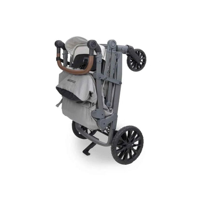 Wonderfold L4 Quad Stroller Wagon - Grey