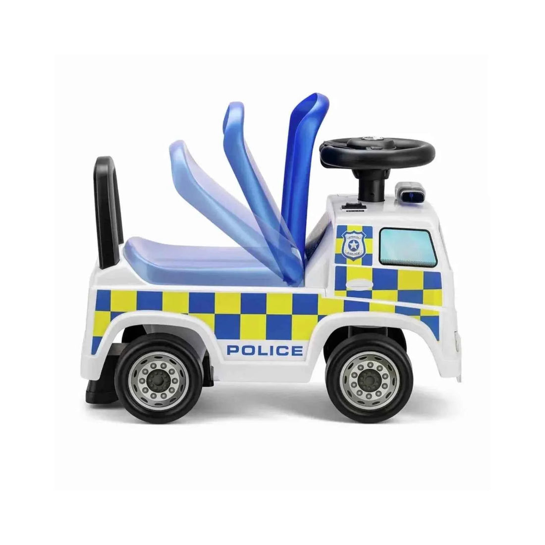 Xootz Mercedes-Benz Police Foot-to-Floor Ride On - White