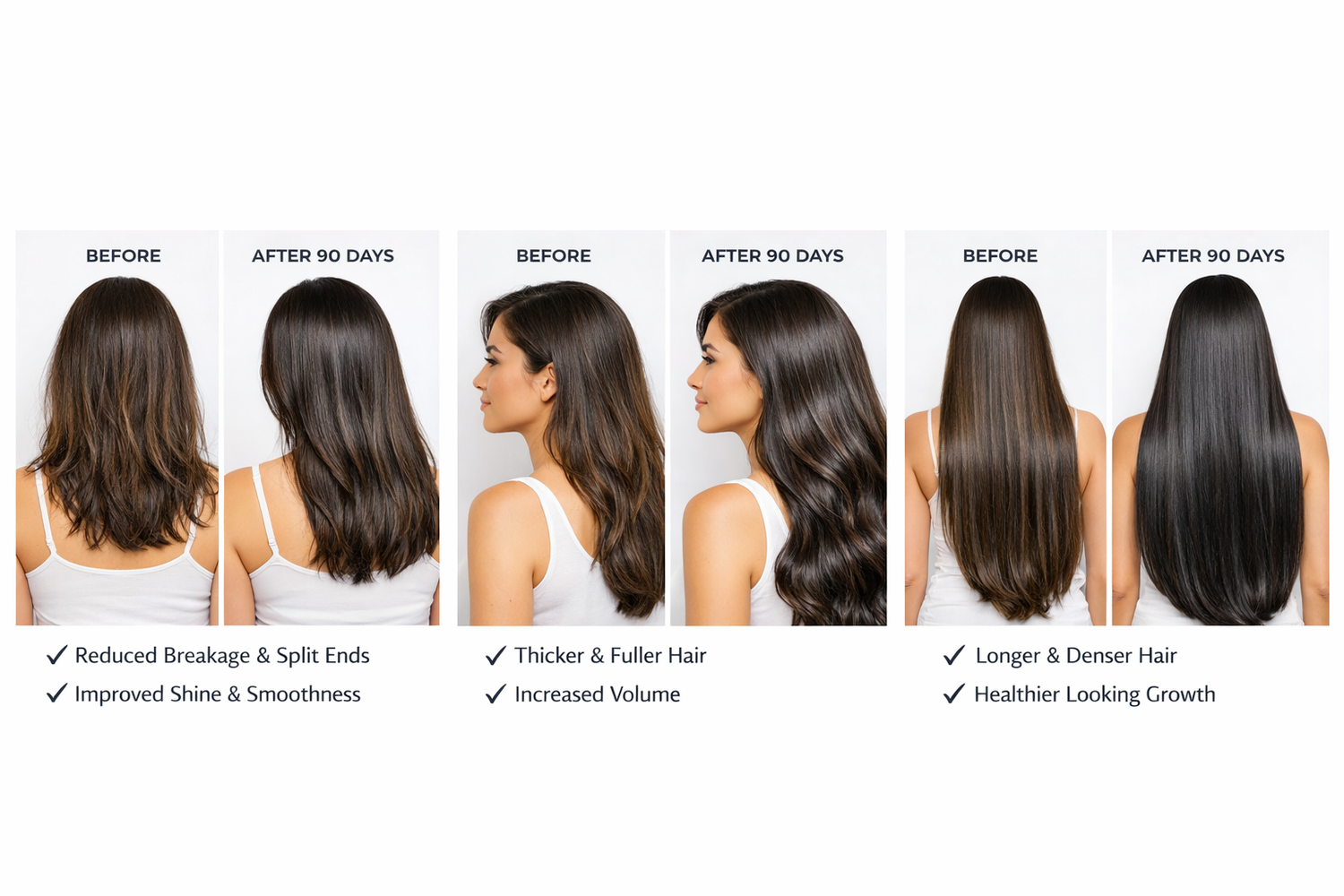 Ammuri Supreme Biotin Shampoo – Daily Hair Care for Thicker-Looking Hair (473ml)