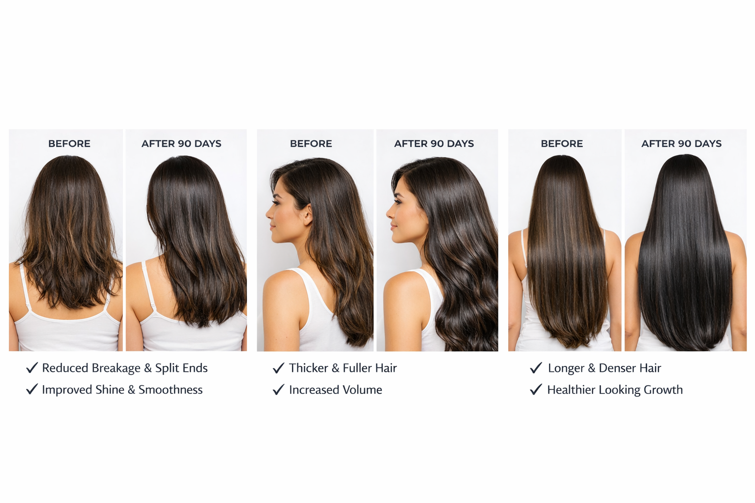 Ammuri Supreme Biotin Shampoo – Daily Hair Care for Thicker-Looking Hair (473ml)