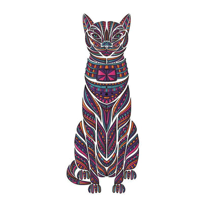 Each Piece Is Animal Shaped Christmas Gift Colorful Elephant Turtle Wooden Jigsaw Puzzles