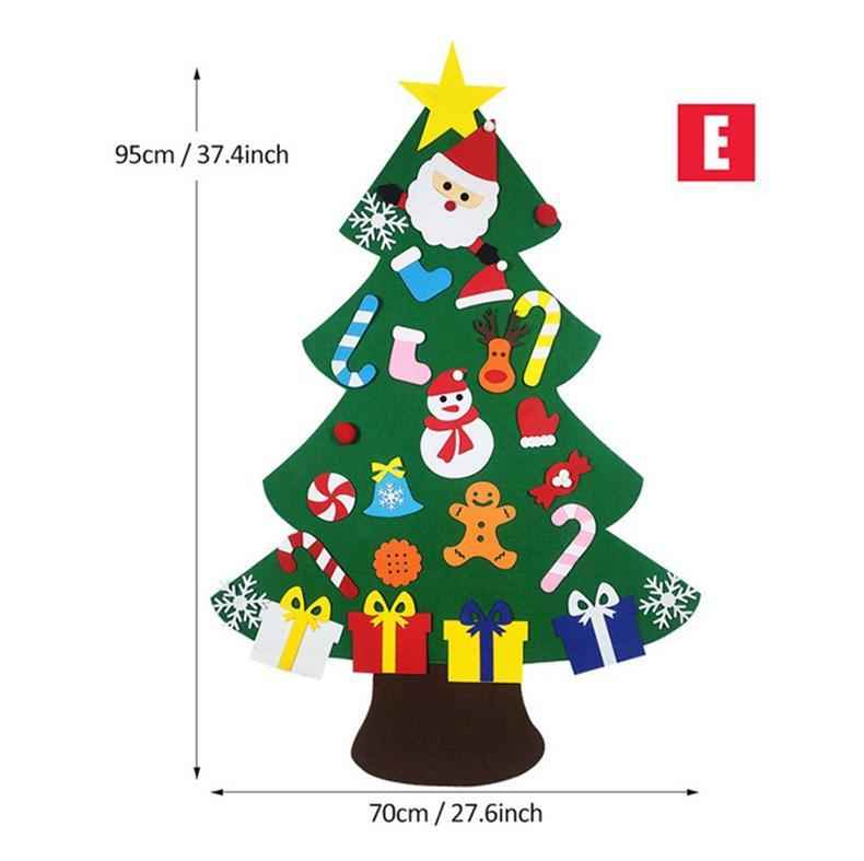 Felt Christmas Tree Or Snowman Holiday Decoration, Perfect For Homes, Classrooms, Offices, And Party Venues, Versatile Seasonal Decor, Festive Wall Art, Christmas Decorations, Best For Christmas, Ch