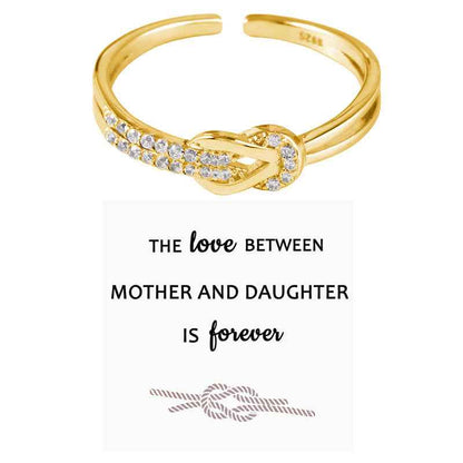Arrival Fashion Simple Opening Ring Female Mother And Daughter Ring Mother&