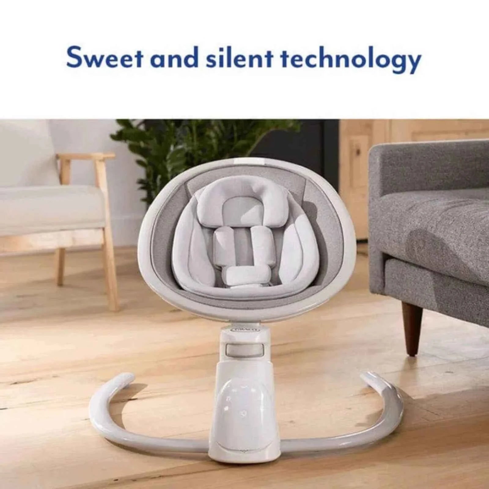Graco Sway N Grow Bluetooth Swing - Heather