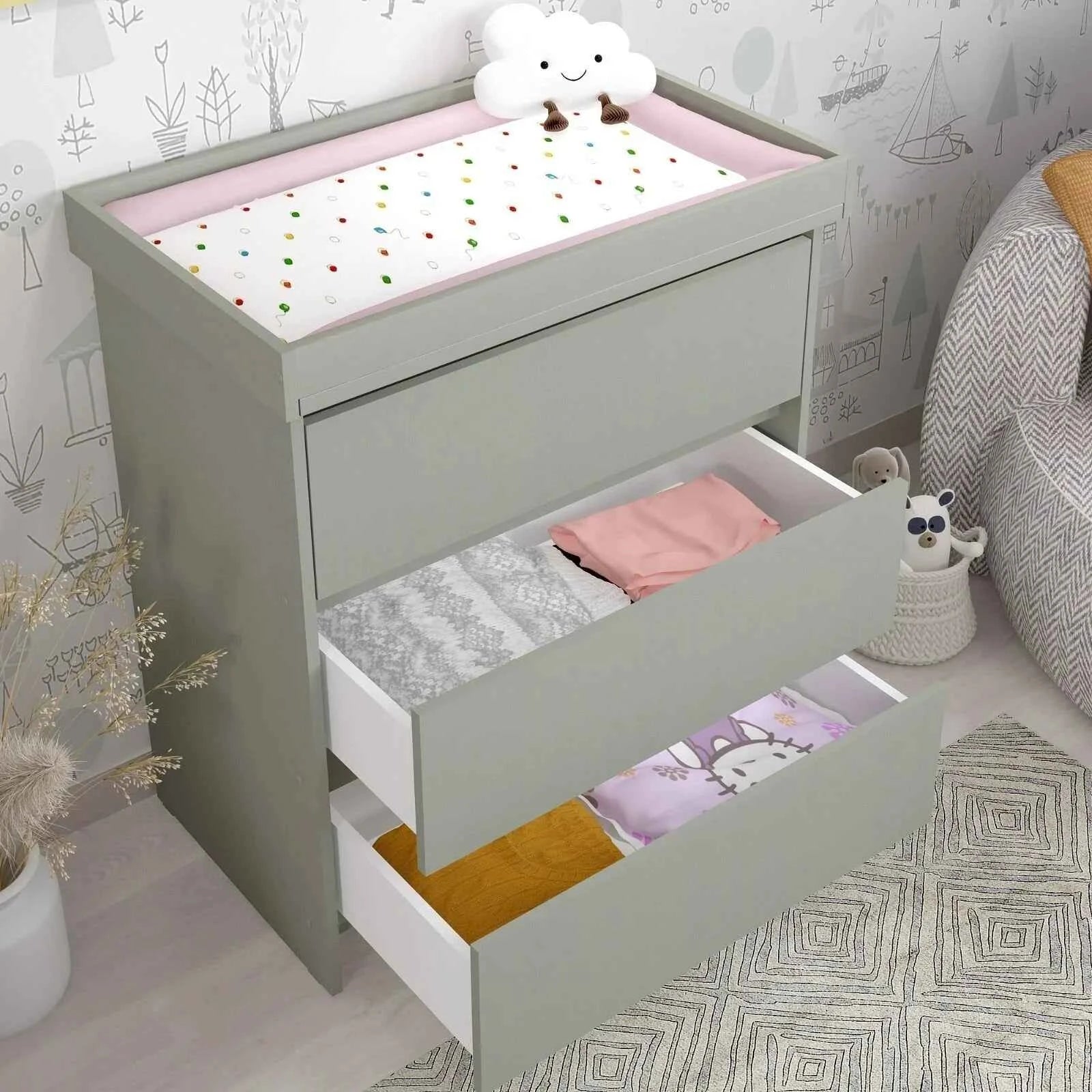 Shefa Kids 880 Baby Changing Unit - Grey