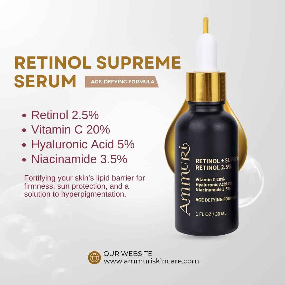 Ammuri Advanced Supreme Retinol Anti-Wrinkle Treatment Serum