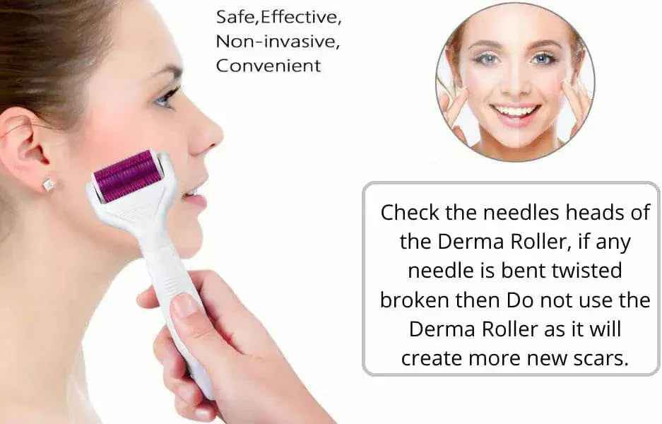 Ammuri Derma Roller for Scars and Anti-Aging Care