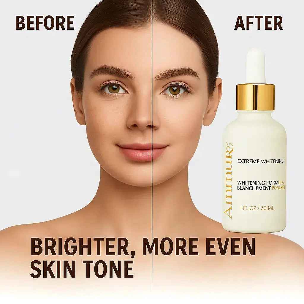 Ammuri Brightening Face Serum with Kojic Acid, Alpha Arbutin, Glutathione &amp; Niacinamide | Dark Spot Corrector for Even Skin Tone – 30ml