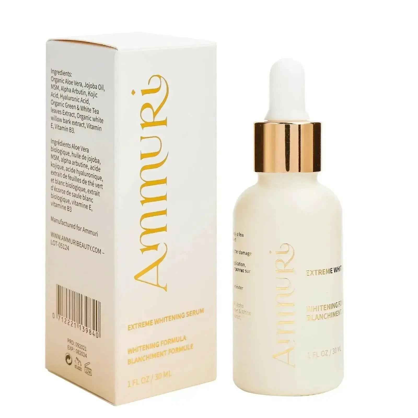 Ammuri Extreme Lightening Serum – Intense Dark Spot Corrector for Face, Neck &amp; Intimate Areas (30ml)