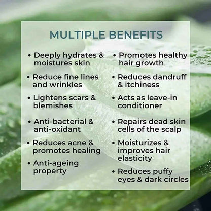 Ammuri Organic Aloe Vera Gel for All Skin Types