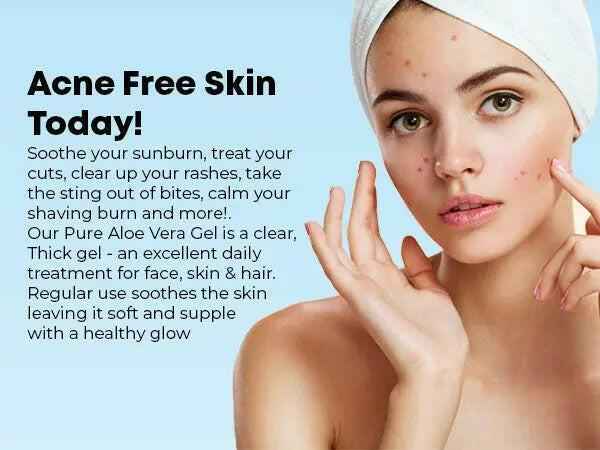 Ammuri Organic Aloe Vera Gel for All Skin Types