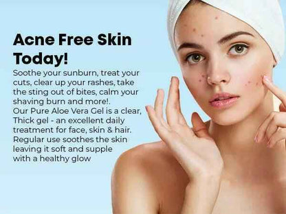 Ammuri Organic Aloe Vera Gel for All Skin Types