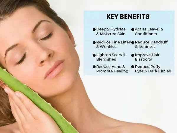 Ammuri Organic Aloe Vera Gel for All Skin Types