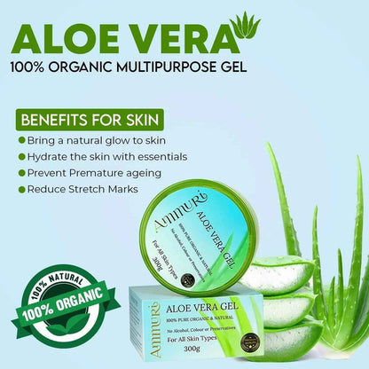 Ammuri Organic Aloe Vera Gel for All Skin Types