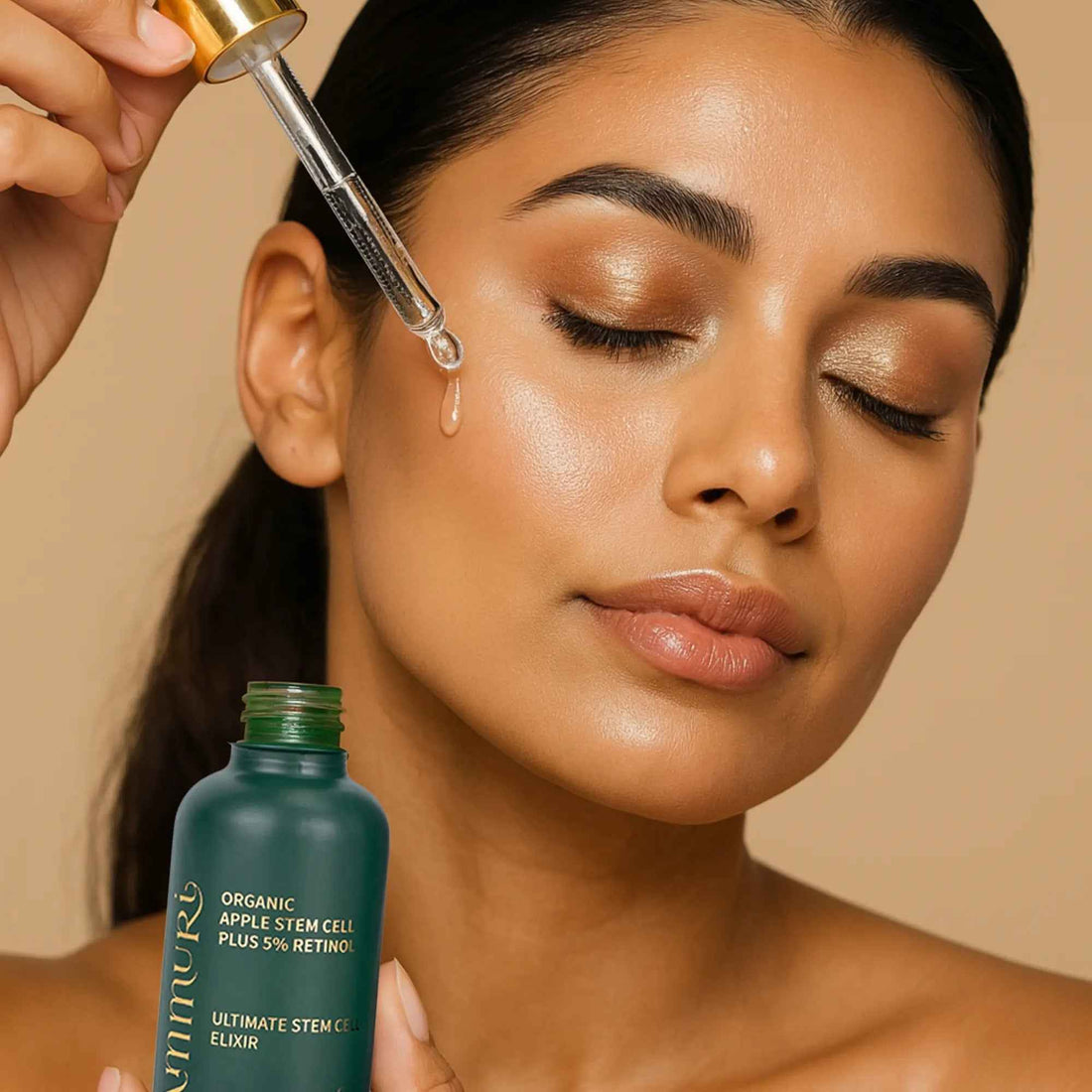 Ammuri Retinol 5% Serum with Apple Stem Cell – High Strength Anti-Aging, Acne &amp; Dark Spot Treatment (30ml)