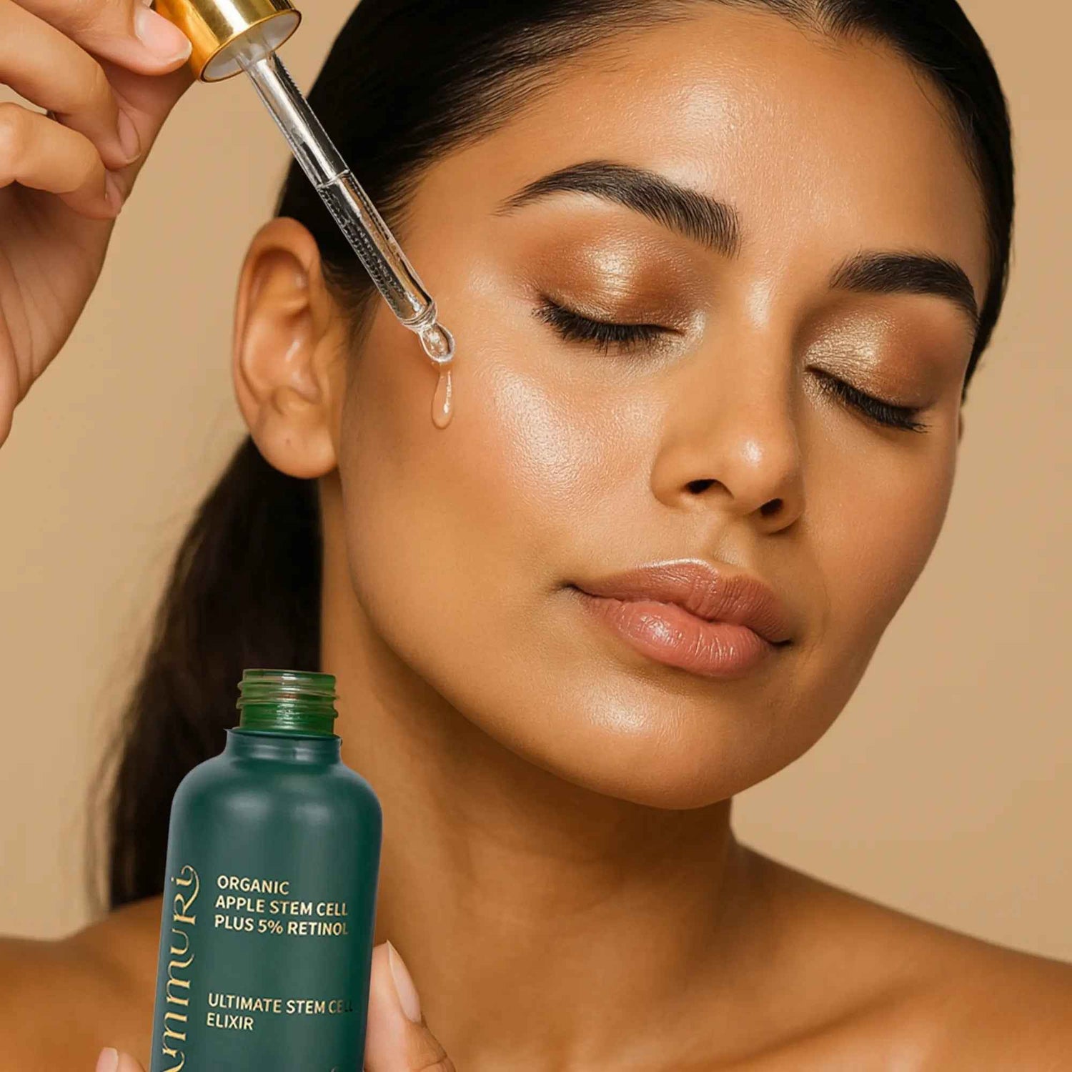 Ammuri Retinol 5% Serum with Apple Stem Cell – High Strength Anti-Aging, Acne &amp; Dark Spot Treatment (30ml)