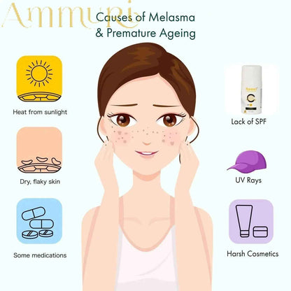 Ammuri Vitamin C Day Cream SPF50 – Brightening Moisturizer