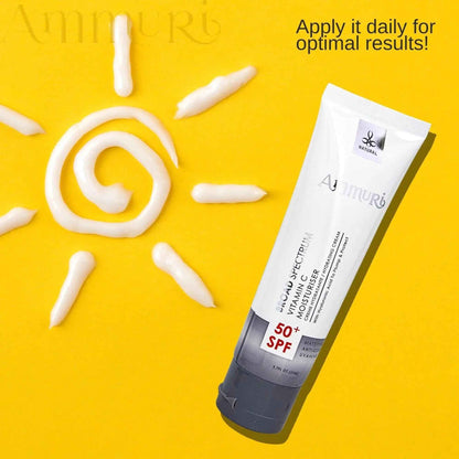 Ammuri Vitamin C Day Cream SPF50 - Brightening Moisturizer Sun Protection