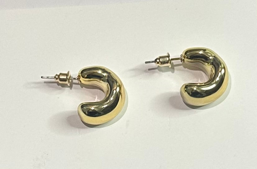 Gold earrings,assorted styles